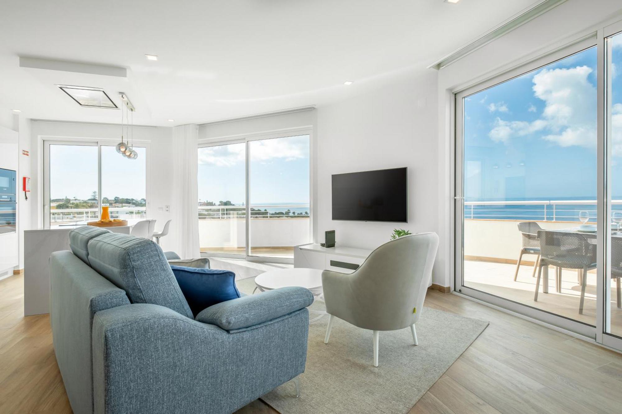 Apartment Blue Ocean View, Porto De Mos Vr14 Lagos